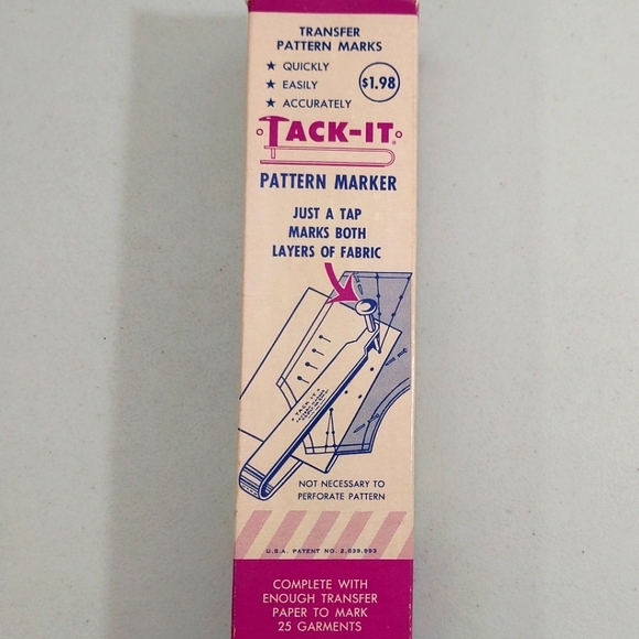 Vintage ORCO Tack-It Pattern Marker Tool Sewing Accessory Collectable#A028 - Picture 1 of 5